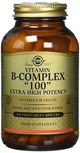 Солгар группа б. Solgar b-Complex 100 100 Vegetable Capsules. Витамины Solgar b-Complex 100. Solgar Vitamin b-Complex "100". High Potency b Complex High Солгар.