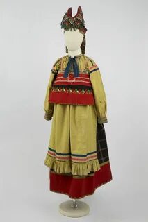 Народный костюм рязанской губернии