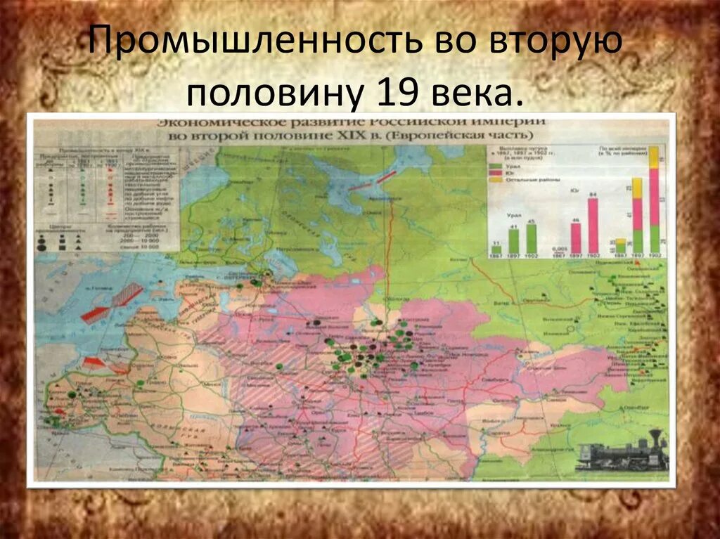 Развитие промышленности в россии в xviii в. Отрасли промышленности России в 19 веке. Отрасли промышленности России во 2 половине 19 века. Промышленность России во второй половине XIX века. Карта развития промышленности в России 20 век.