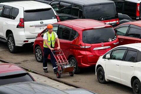 Санкционные авто из японии