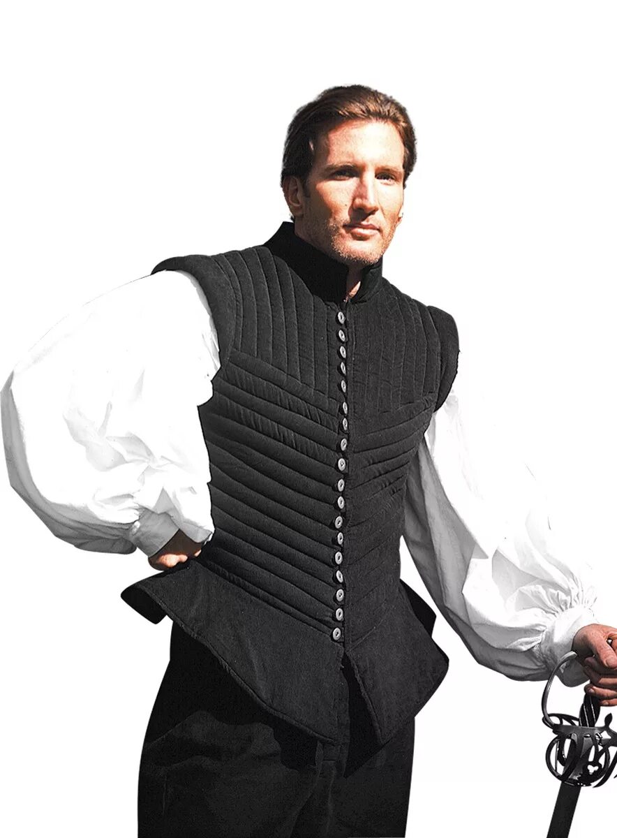 Дублет мужской. Дублет мужской 16 века. Джеркин англия 16 век. Дублет одежда мужская. Жакет пурпуэн.