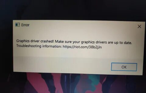 Error during driver