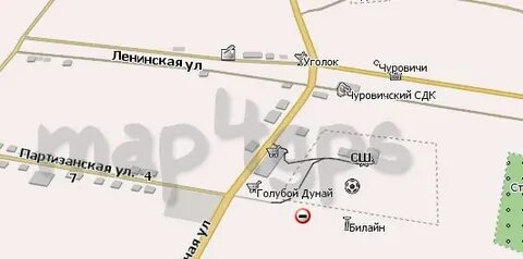 Чуровичи брянская область карта