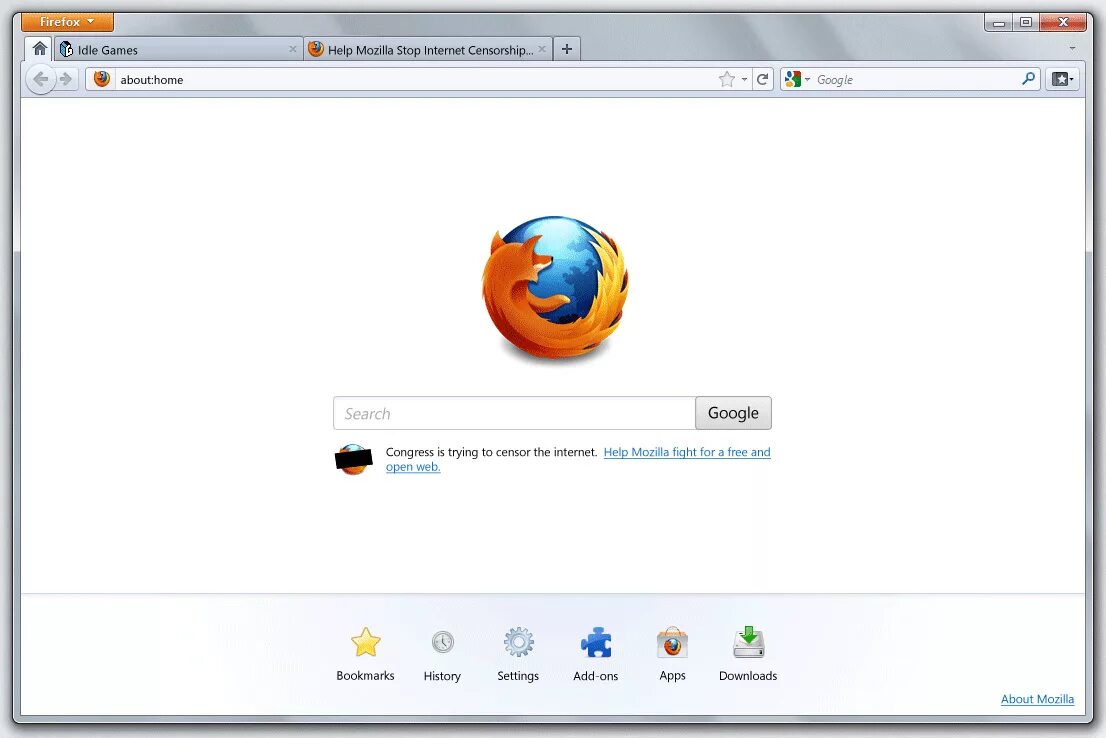 Mozilla firefox chrome