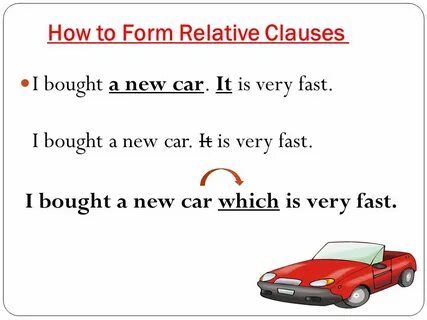 Relative clauses перевод на русский
