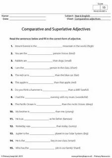 Degrees of comparison pdf