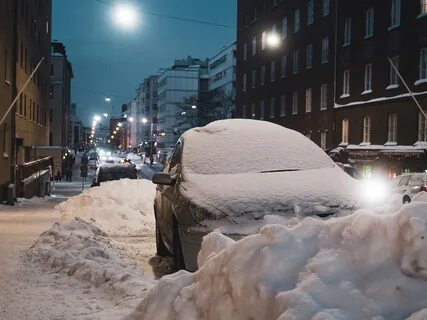 Под снегопадами