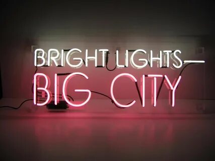 Bright lights big city