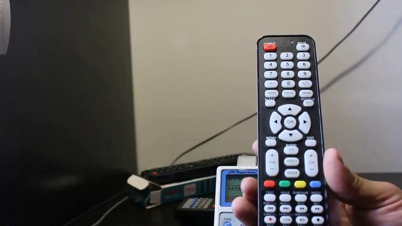 Setup на пульте