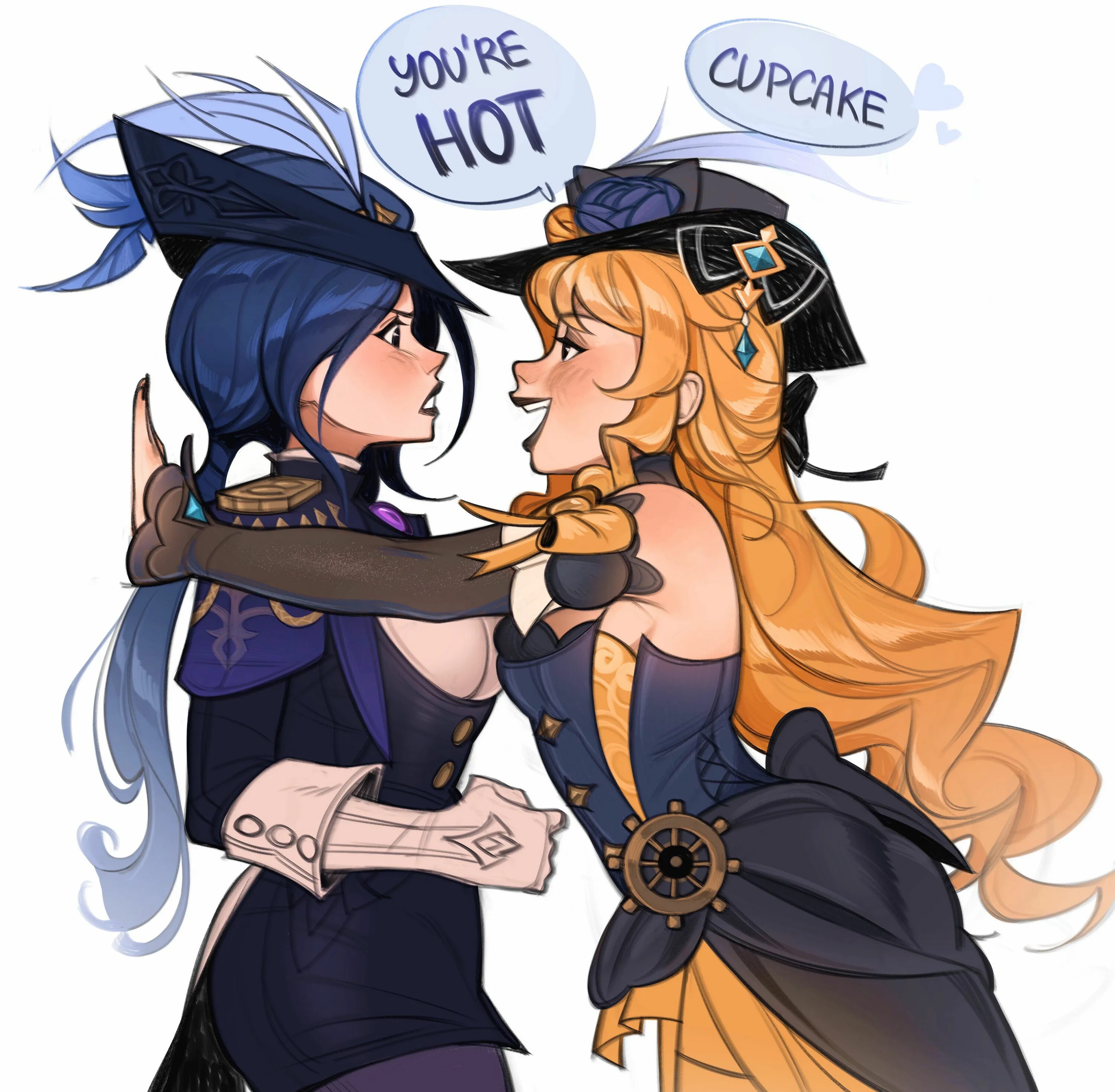 Clorinde x wriothesley arts. Фонтейн клоринда. Клоринда и навия. Навия и клоринда геншин. Clorinde x navia x wriothley.