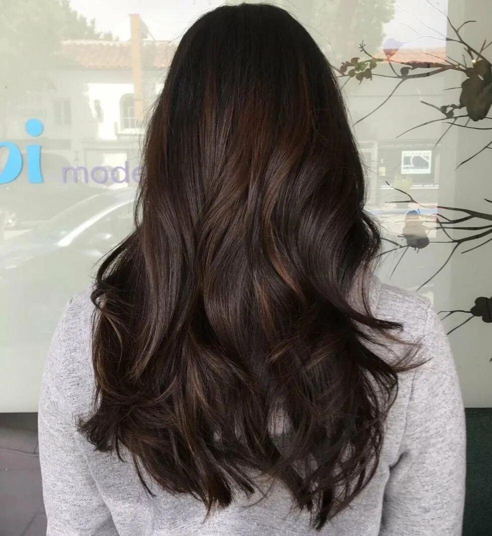 Ледяной мокко. 60 Chocolate Brown hair Color. Дарк Браун Хаир. Однотонное окрашивание темных волос. Shokiladbiy CCET Volos.