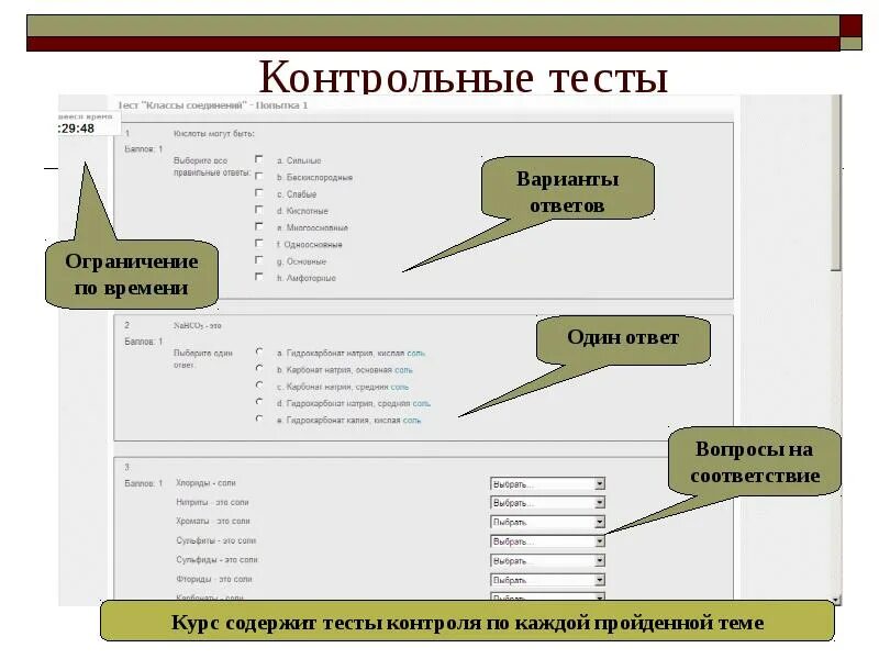 Тест на тему сайты. Варианты тестового контроля. Тесты на соответствие примеры. Вопросы на соответствие примеры. Мудл презентация.