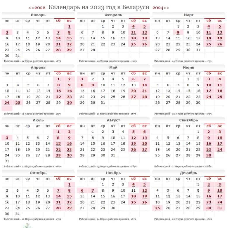 Норма часов в 2024 по месяцам. Календарь РБ 2023. Производственный календарь на 2023 год производственный. Календарь на 2023 год. Производственный календарь 2023 Беларусь.