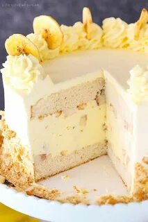 Banana cream cake