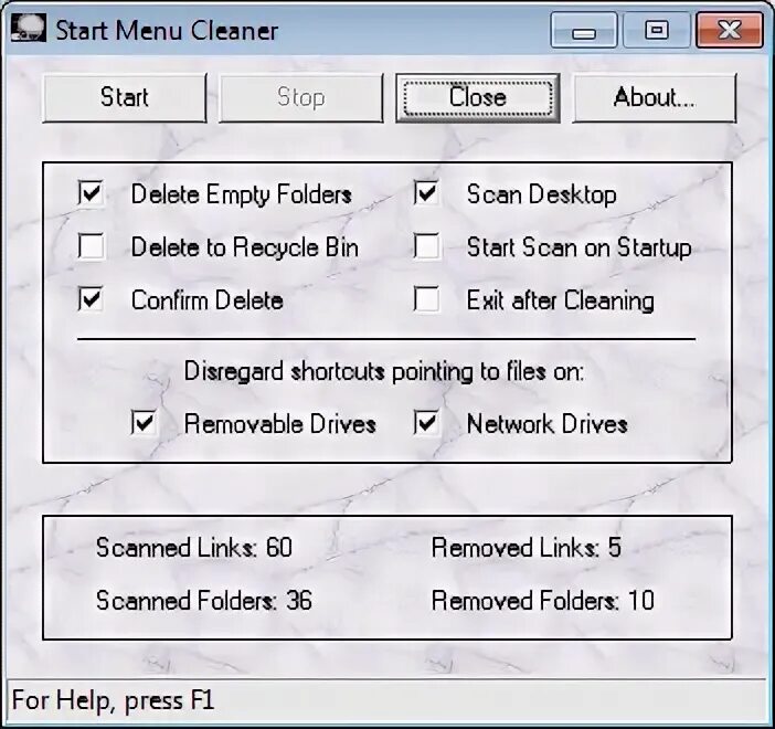 Clean restart