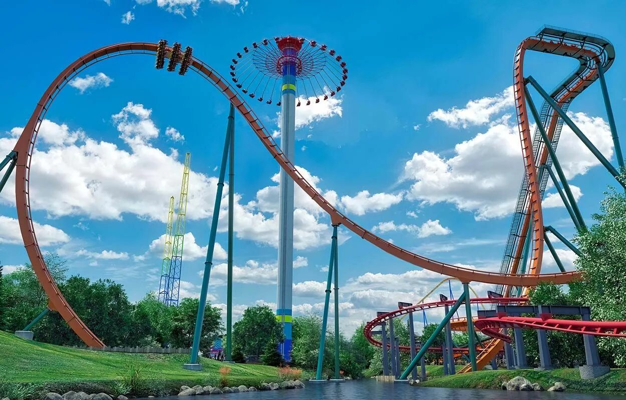 Вандерленд Торонто. Парк развлечений Canada’s Wonderland в Торонто. Канада Вандерленд аттракцион. Парк развлечений вордерленд Дубай.