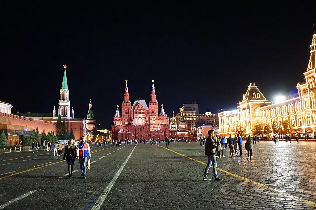 В какой стране красная площадь