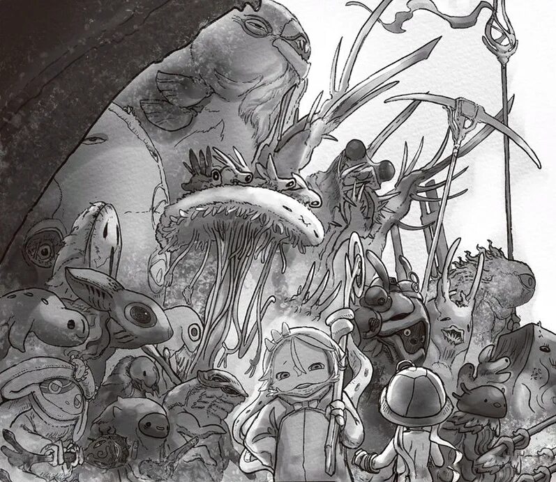 Made this art. Рико made in abyss. made in abyss manga 66. созданный в бездне резня. созданный в бездне рисунки карандашом.
