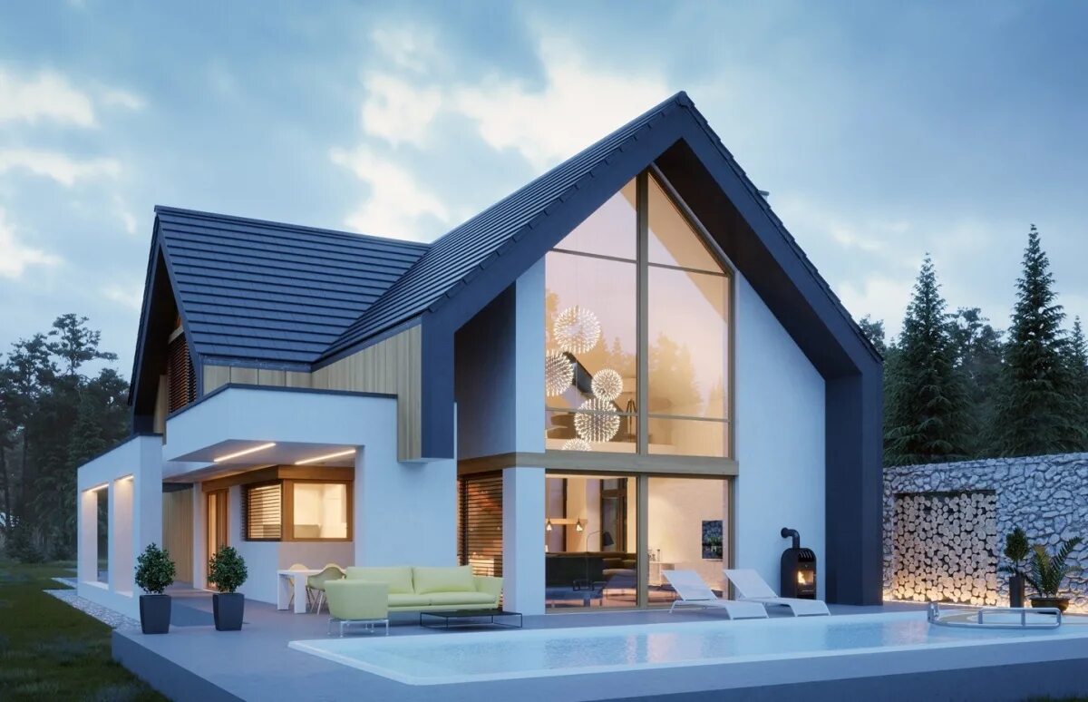 Проект стильных современных домов Toronto Residence dkstudio architects inc. Archello Modern mansion, Contemporary