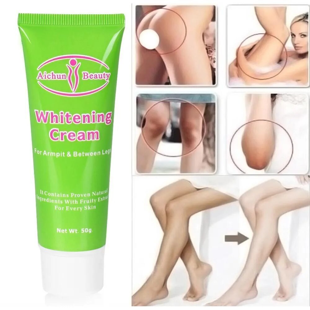 Как отбелить кожу между ног. Aichun beauty natural fruit essense underarm whitening cream крем. крем для отбеливания локтей. отбеливающий крем для локтей и подмышек. отбеливающий крем для ног.