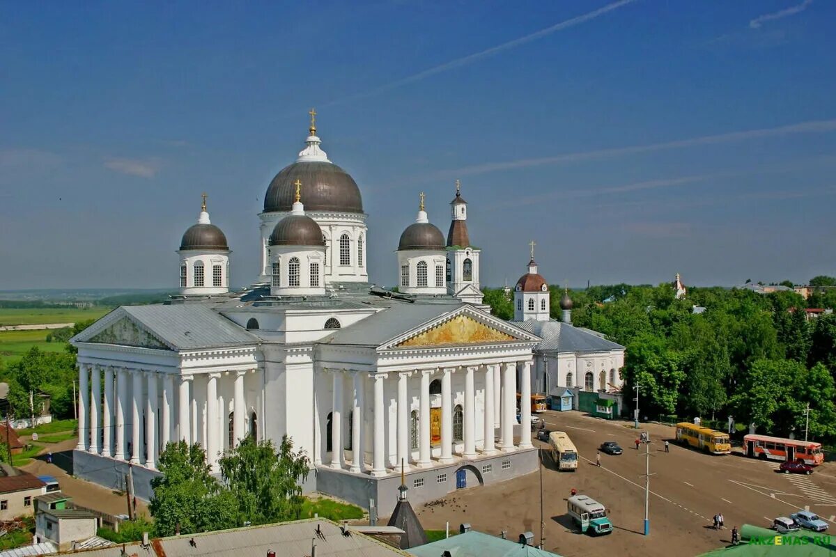 Как называется город арзамас. Храмы арзамаса нижегородской. болдино арзамас.