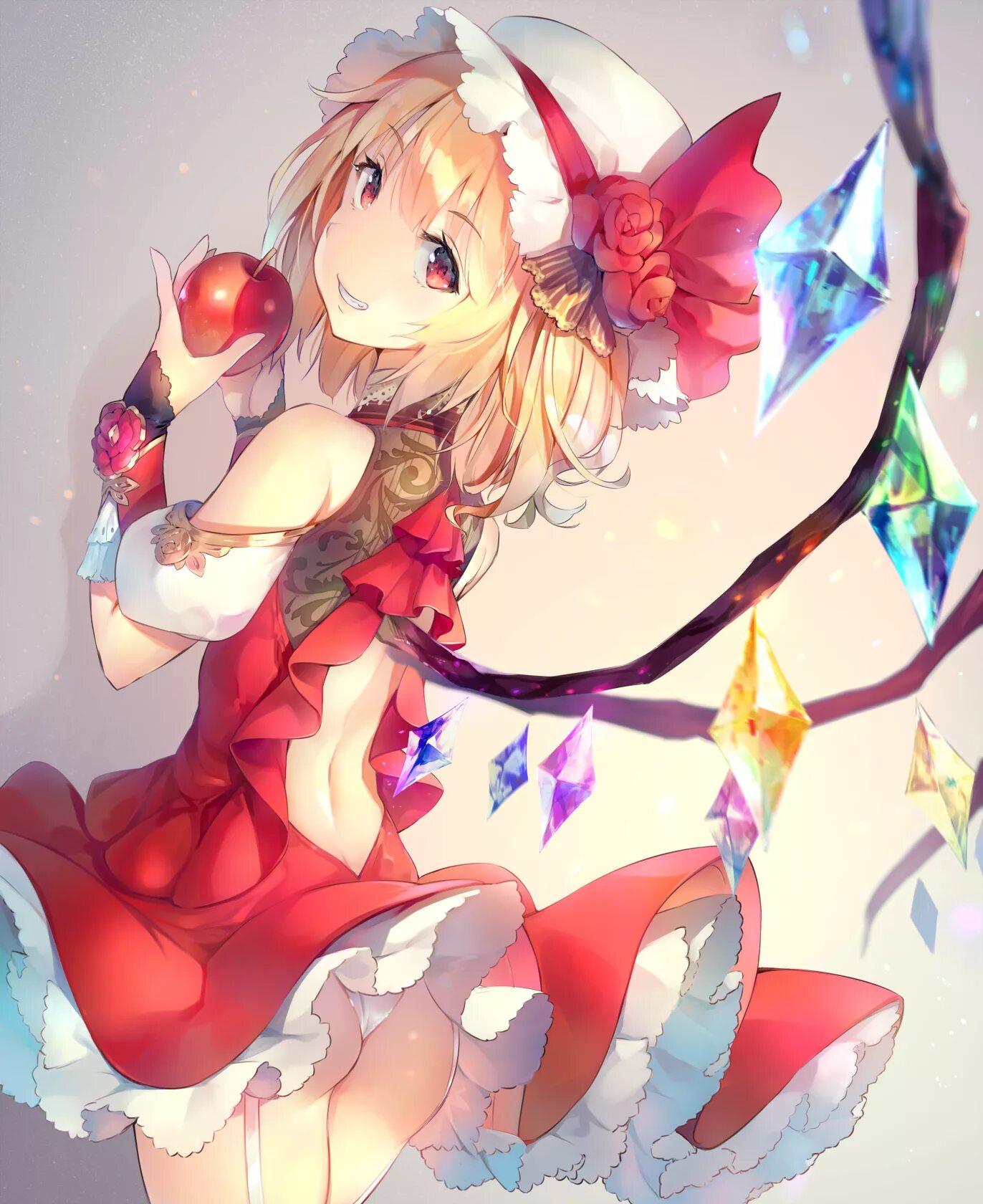 Flandre scarlet. Тоухоу Фландре. Фландр Скарлет. Фландр Скарлет Тохо.