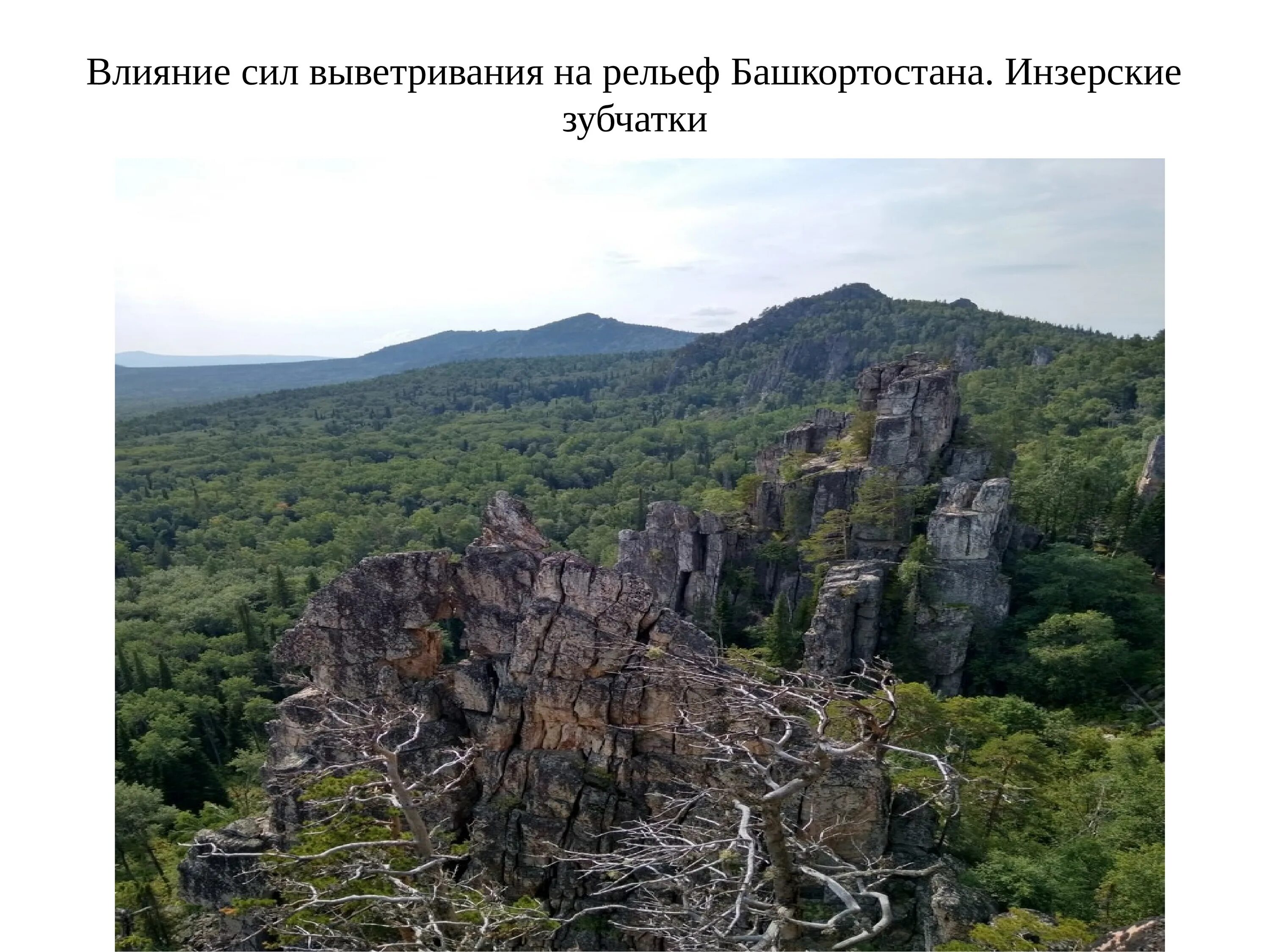 Рельеф башкирии. Инзерские зубчатки выветривание. инзерские зубчатки на карте. формы рельефа башкортостана.