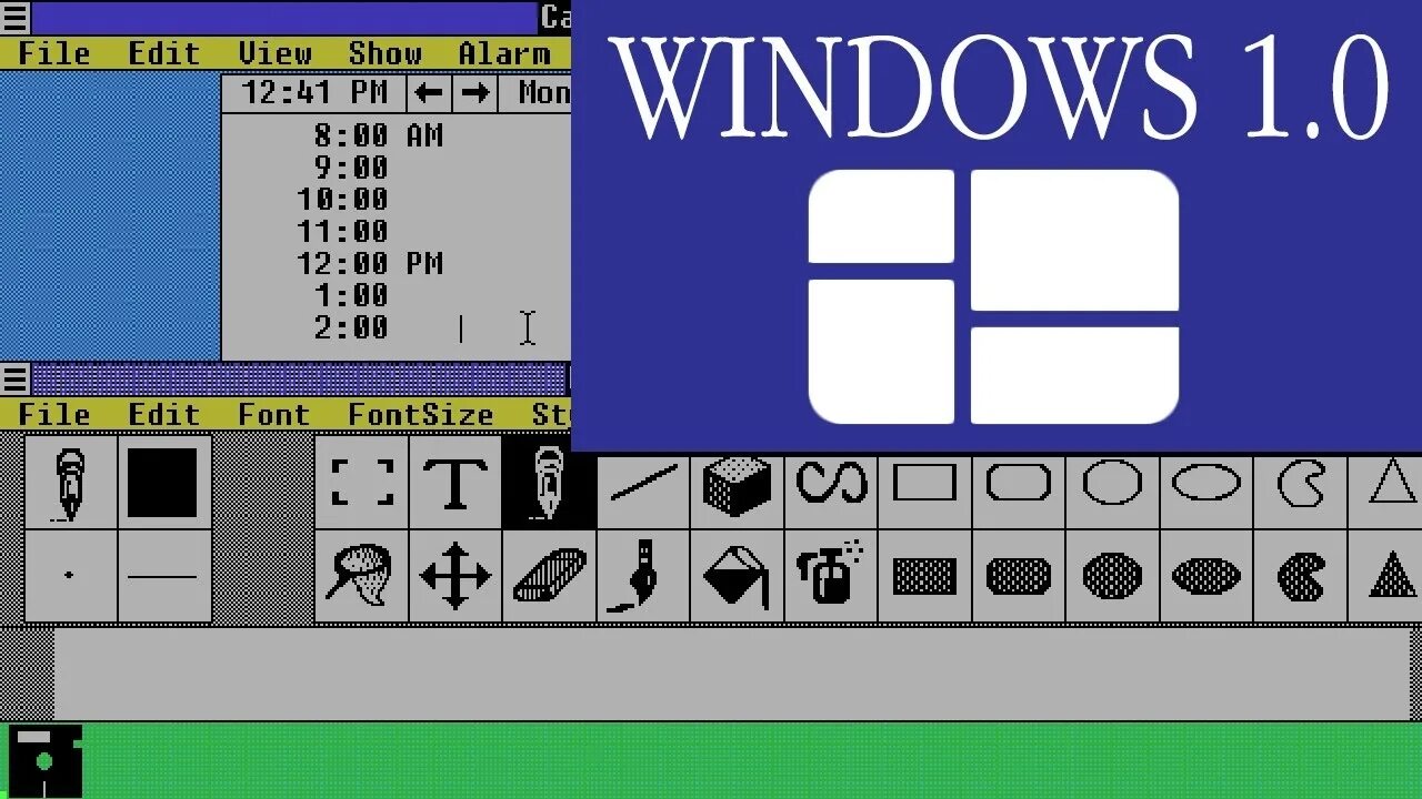 Windows 1.0 1985. Виндовс 1.0. Первая версия Windows. Самый первый Windows.