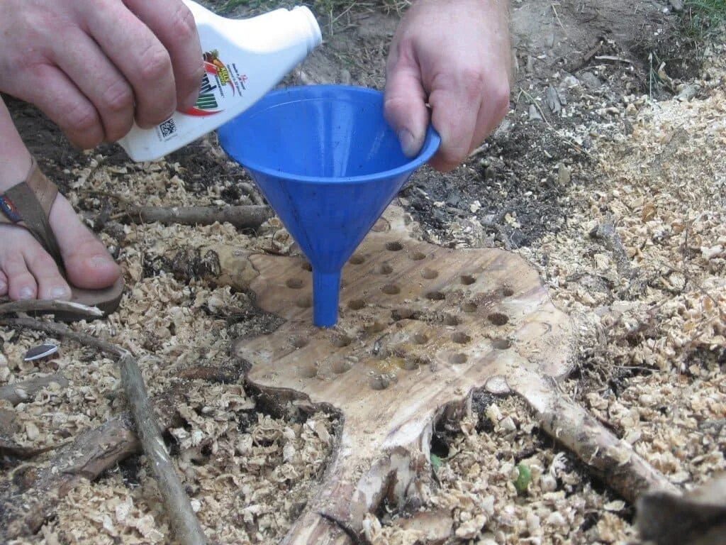 Удалить какой корень