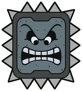 Thwomp - Super Mario Wiki, the Mario encyclopedia.