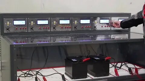 Зарядная станция аккумуляторных батарей