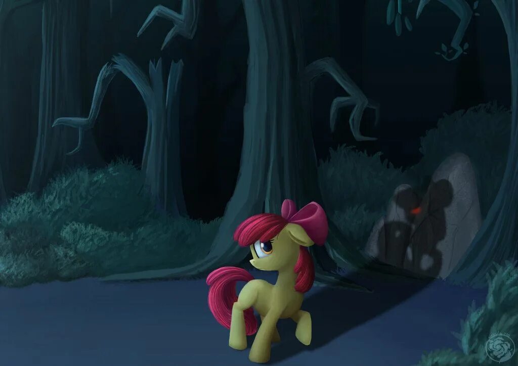 Own shadow