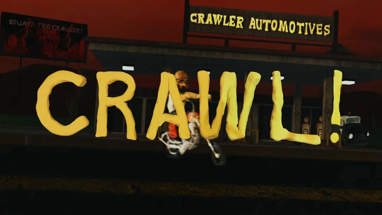 Crawled out of