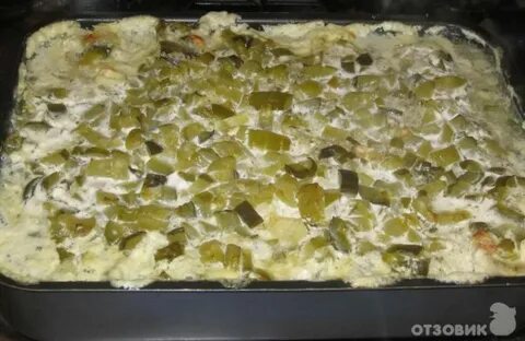 Рыба с солеными огурцами