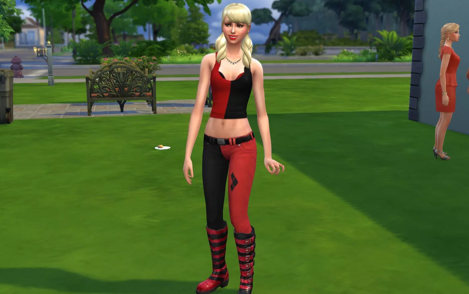 Симс мод маньяк. SIMS 4 Харли Квинн. SIMS 4 Harley Quinn outfit. Симс 3 Харли Квинн. The SIMS 4 Harley Quinn одежда.