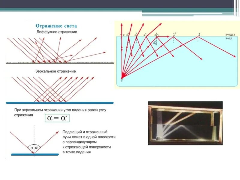 Отражение света от воды. Световые явления физика 8 класс чертеж. Оптика угол отражения. Отражение света физика формулы. Физика 8 класс тема световые явления.