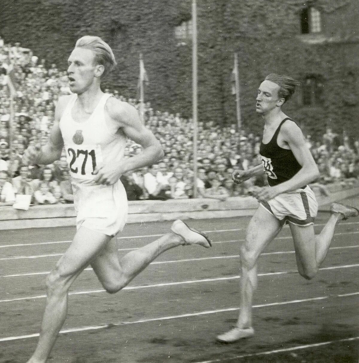 Летние олимпийские игры 1948. Бегуны прошлого. Sweden 1947.