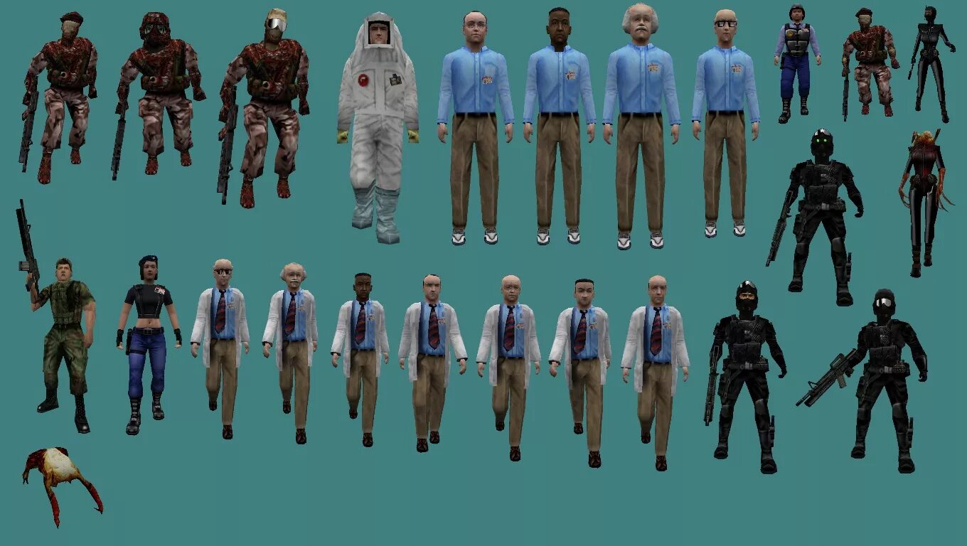 Half life skin. Half Life 1 персонажи. Half-Life 1 персонажи half-Life. Хаkn Лайт 1.