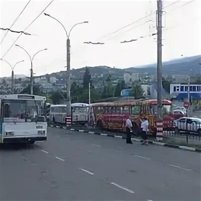 Троллейбус от станции подольск