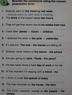 Rewrite these sentences in their question form