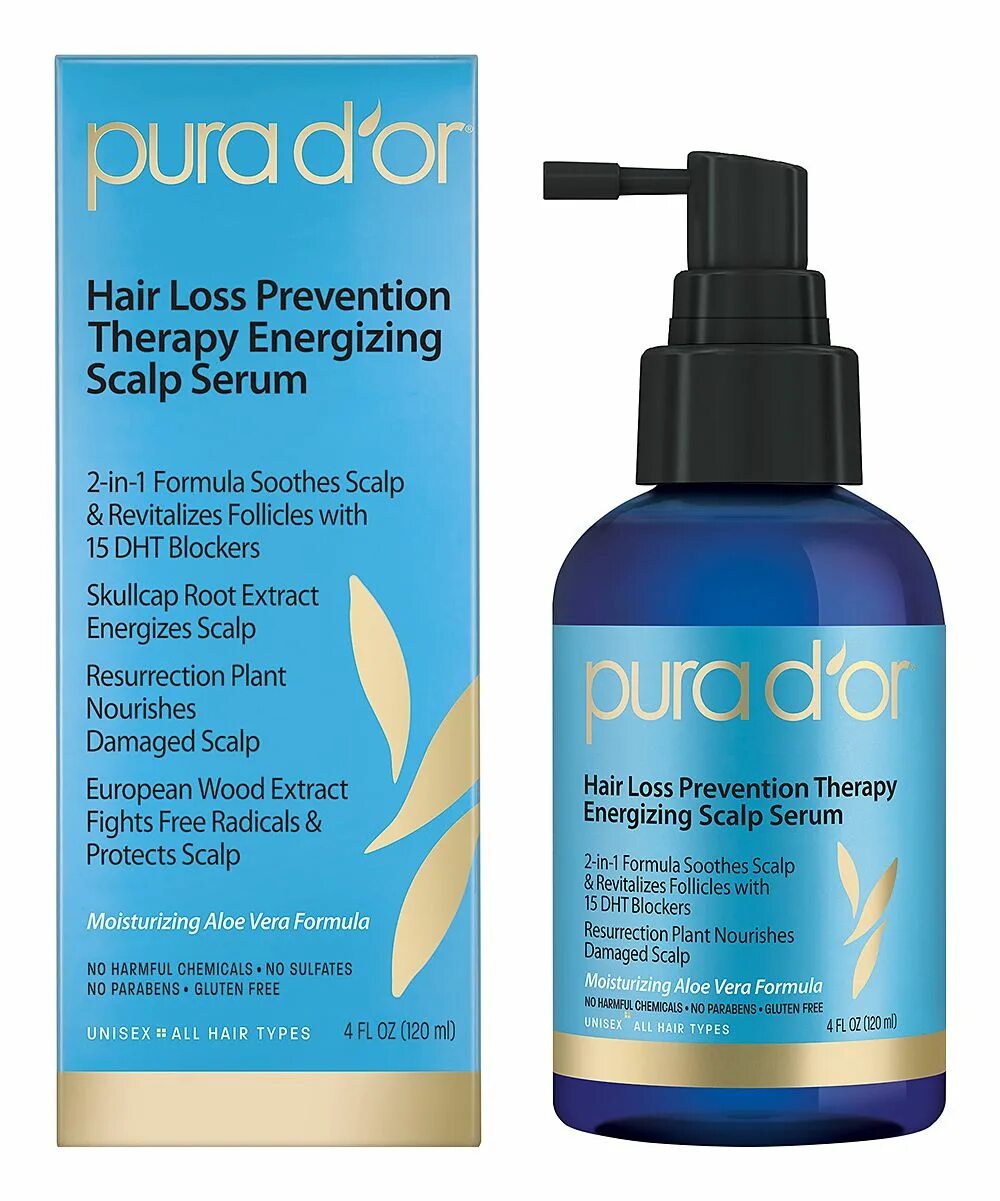 Косметика от выпадения волос. Purador сыворотка. Pura d'or hair Thinning Therapy Energizing Scalp Serum. Сыворотка для волос. Hair Serum для волос.