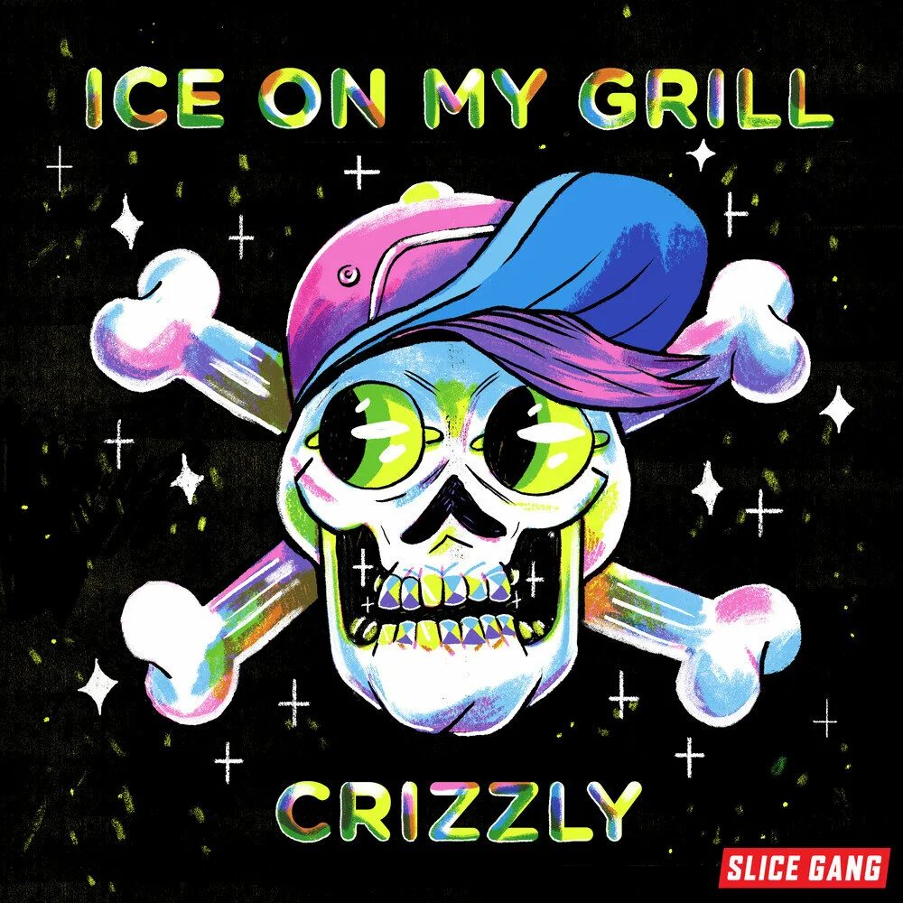 Ice on my baby. Crizzly PNG.