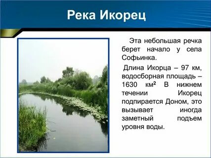 Почему река названа дон