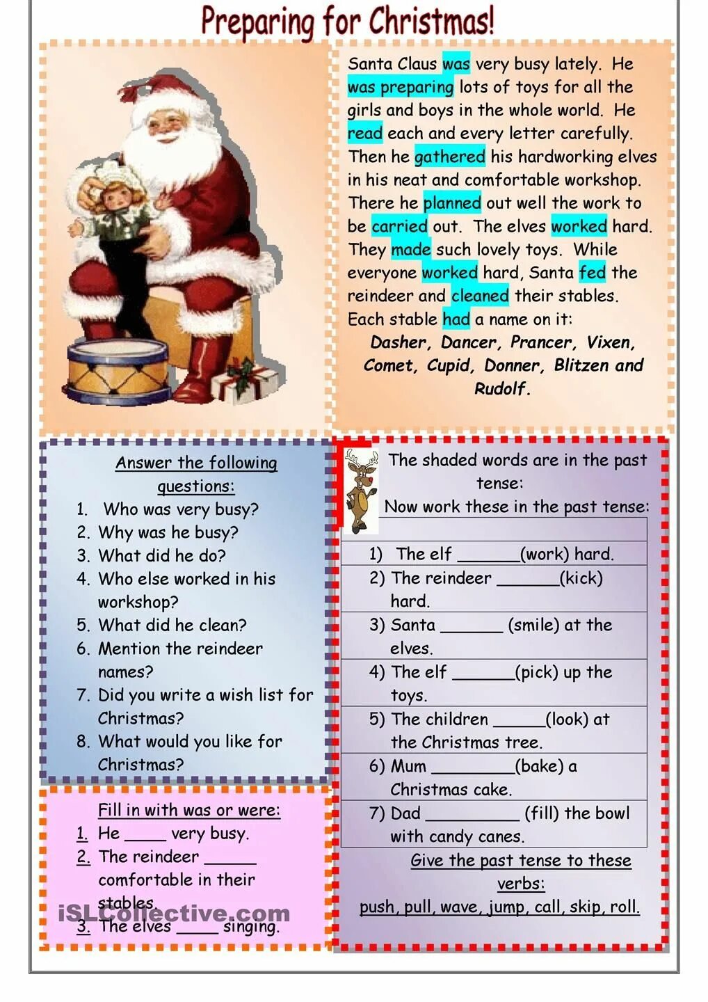 Christmas lesson upper intermediate