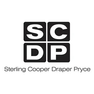 Free Vector Logo Sterling Cooper Draper Pryce - SCDP.