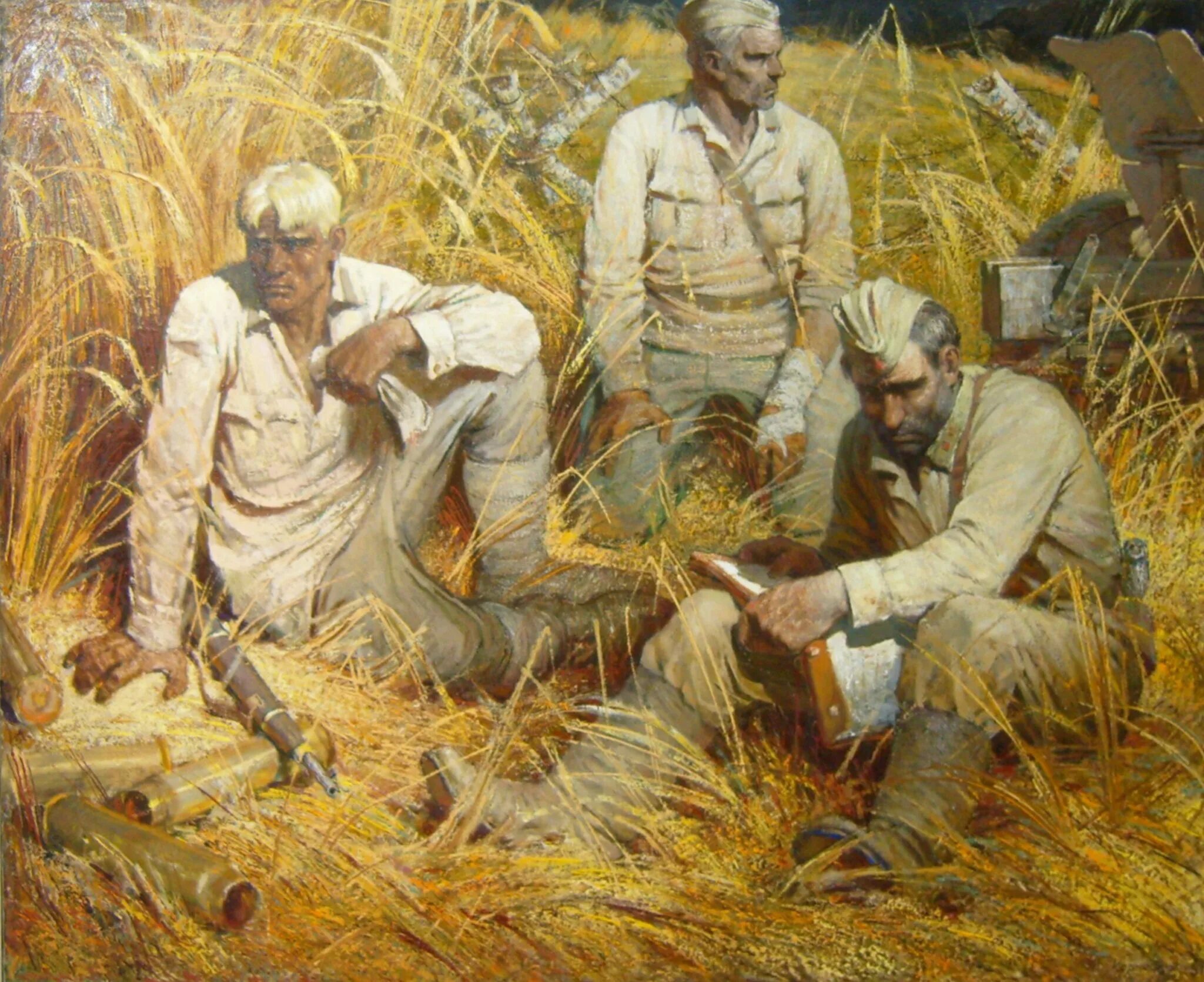 Советские художники произведения. Советский солдат живопись. Солдаты 1941 года в Советской живописи.