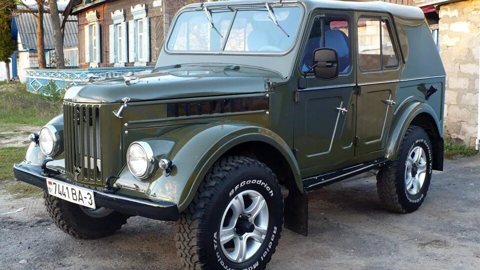 Как выглядит машина козлик ГАЗ 69 2.2 бензиновый 1961 газик на DRIVE2