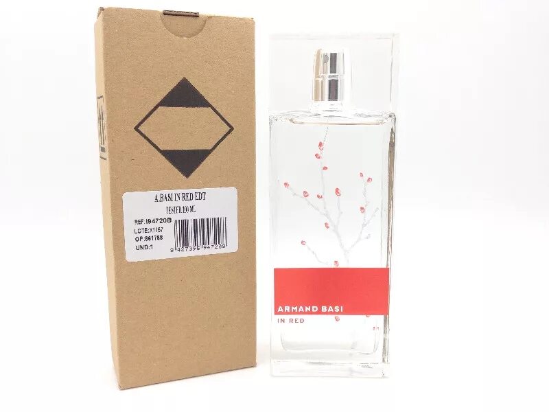 Armand basi тестер. Armand basi in red 100ml. арманд баси духи ин ред тестер. armand basi in red 55ml. armand basi in red lady test 100ml edt.