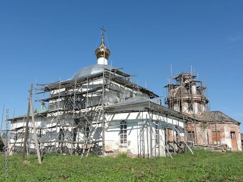 Арефино ярославской рыбинского. Храм в Арефино Рыбинский район Ярославская область. Рыбинск село Арефино. Арефино (село, Рыбинский район). Арефино Рыбинский район Ярославская.