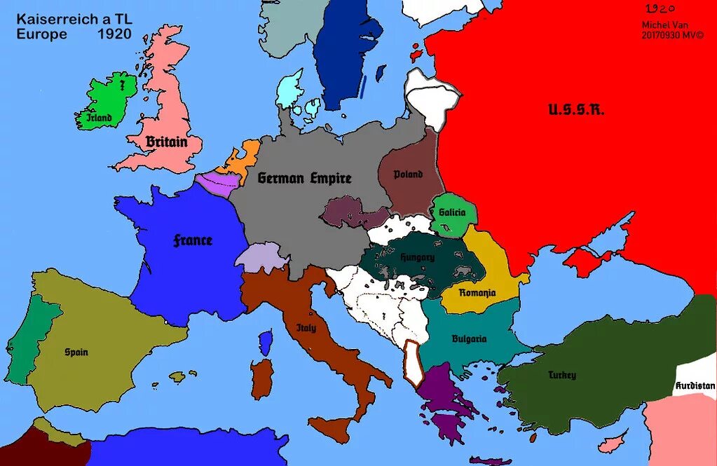 Страны европы в 1920 1930 е гг. Kaiserreich османская империя. карта европы в 1920-е годы. карта европы 1920 года. карта европы kaiserreich.
